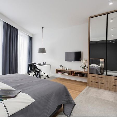 Gdynia Baltiq Plaza Apartment ภายนอก รูปภาพ